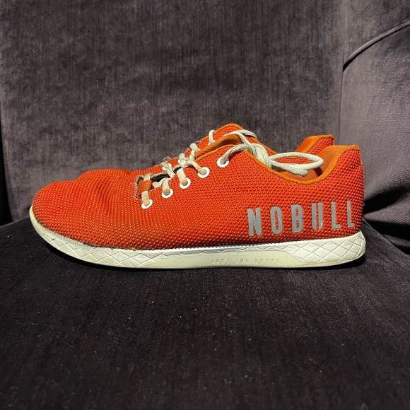 NOBULL Shoes Nobull Project Mens Red Athletic Training Crossfit Running Shoes Size 95 Poshmark